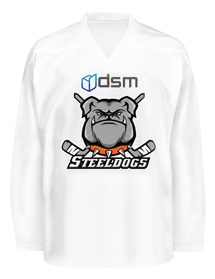 PRE-ORDER 2026/27 Steeldogs White Replica Jersey