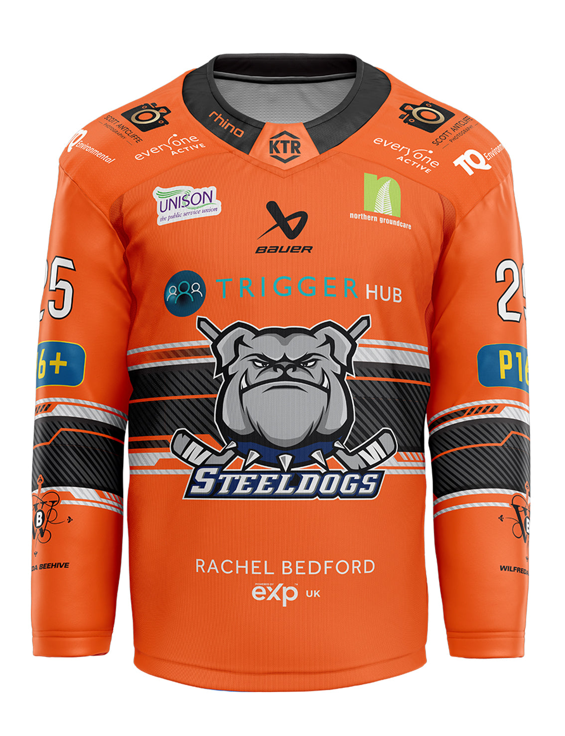 2025/26 Steeldogs Orange Replica Jersey