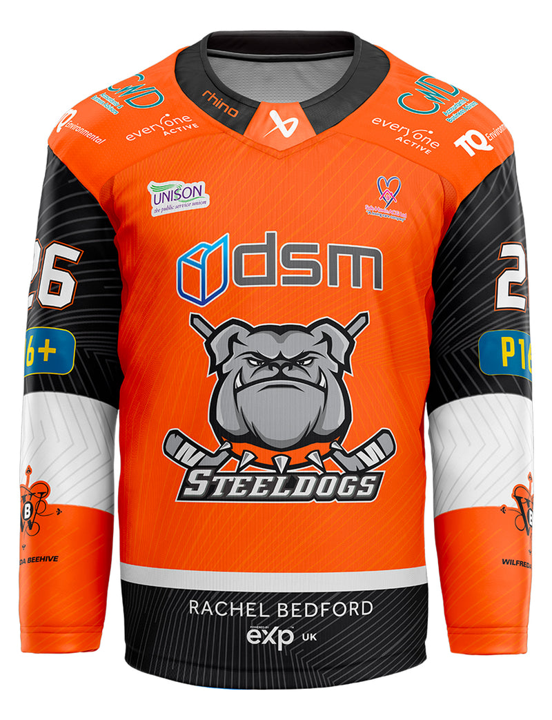 PRE-ORDER 2026/27 Steeldogs Orange Replica Jersey