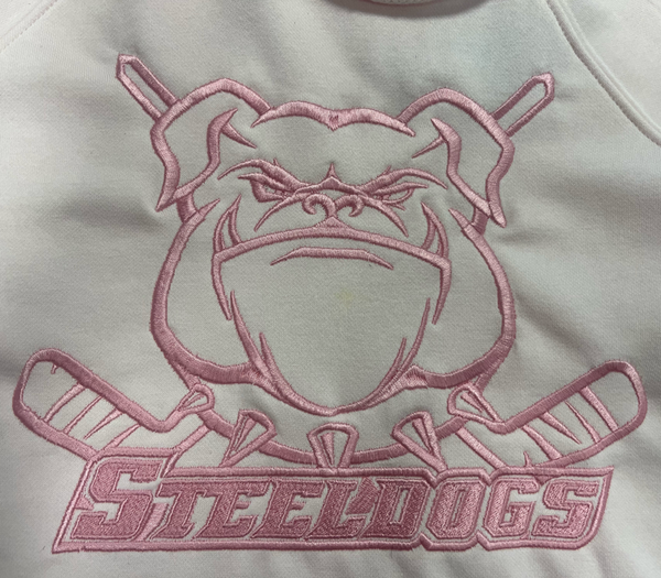 Steeldogs Pink Hoodie