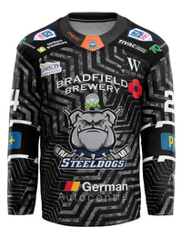 Steeldogs Team Remembrance Jerseys