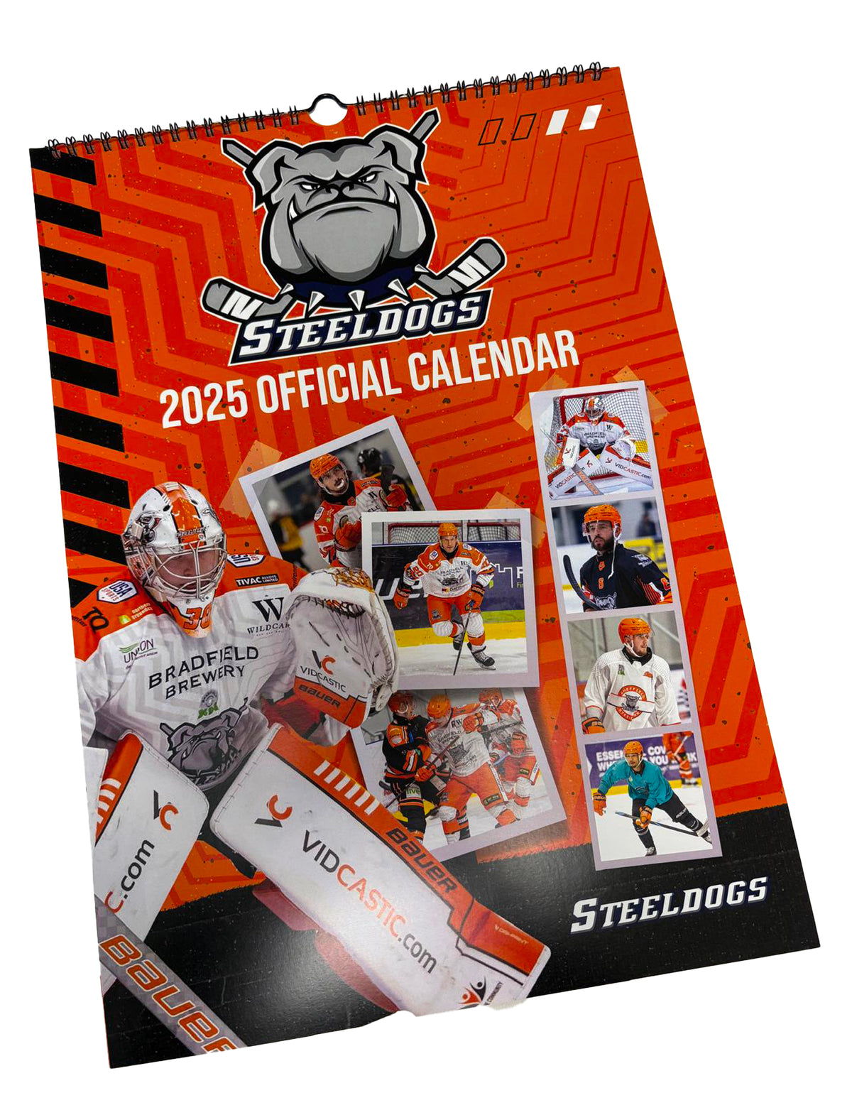 2024/25 Steeldogs Calendar